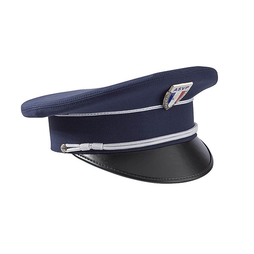 Casquette POLICE bleu marine stretch